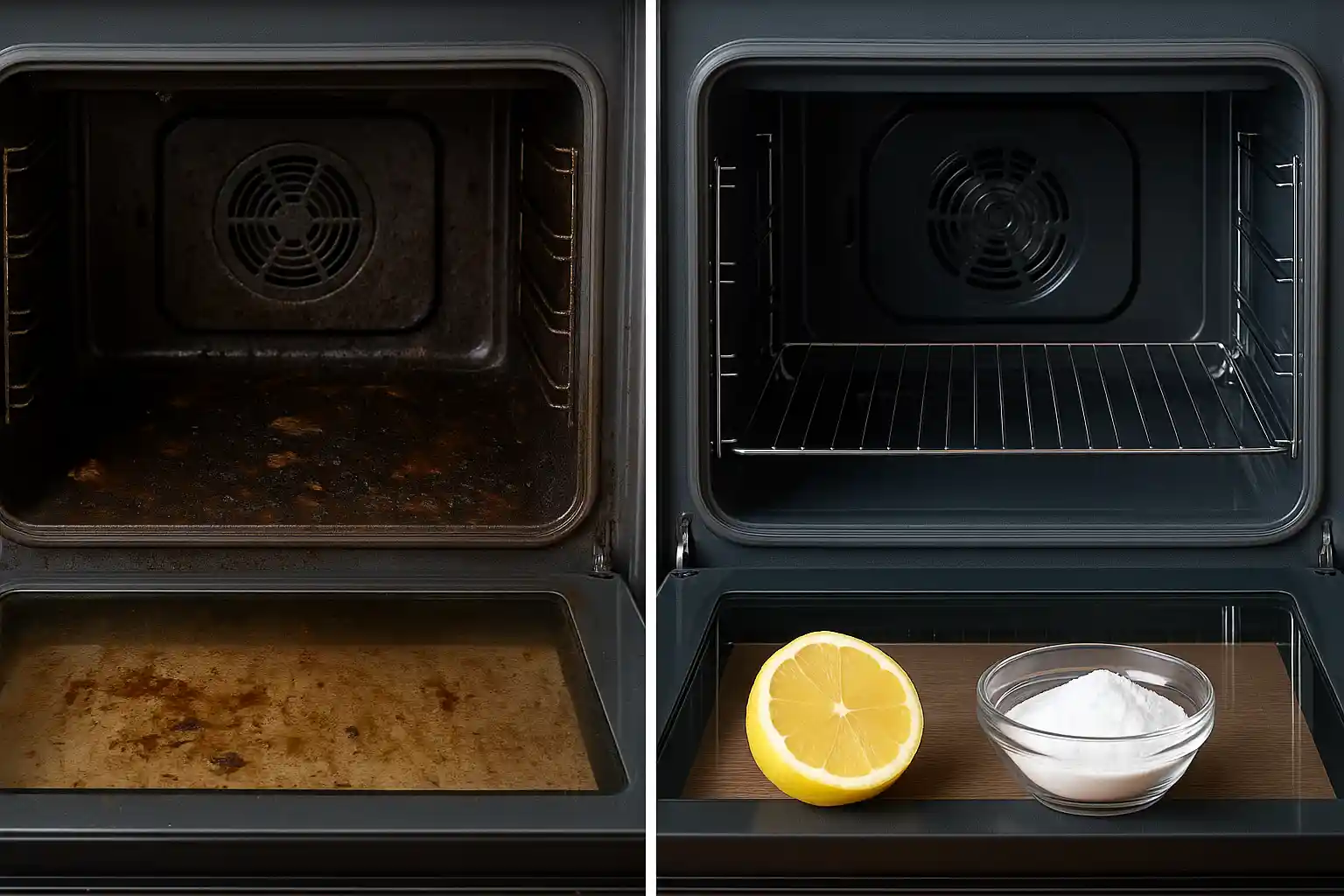 Rengøring af ovn – uden kemi.